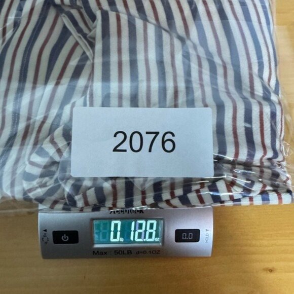 Marine Layer April Dress Small Modal Nautical Striped Comfy Preppy Pockets Cream - Picture 12 of 12